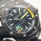 Perfect Replica Audemars Piguet Royal Oak Offshore Diver 3120 Watch Black & Yellow Dial (2)_th.jpg